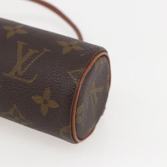 LOUIS VUITTON Monogram Papillon Pouch LV Auth ka1183 - Picture 9 of 16